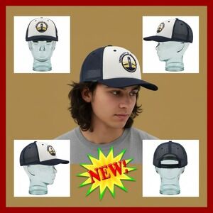 Michigan Wolverines Hat Trucker Cap Snapback NCAA‎ Navy White Mesh Z Hats
